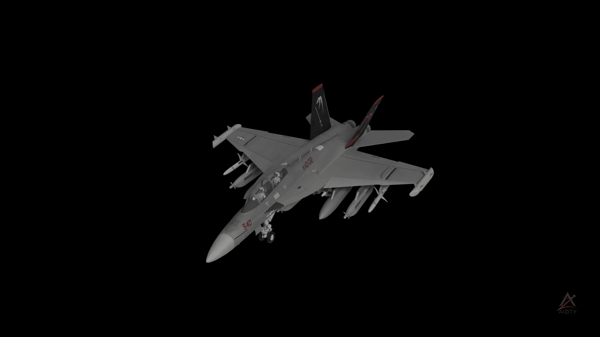EA-18G Growler – 3D Model