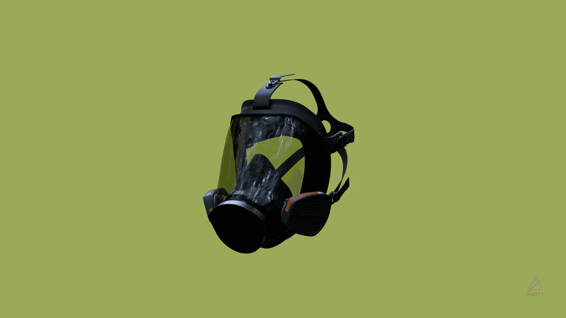 Military Hazard Mask 3D Model