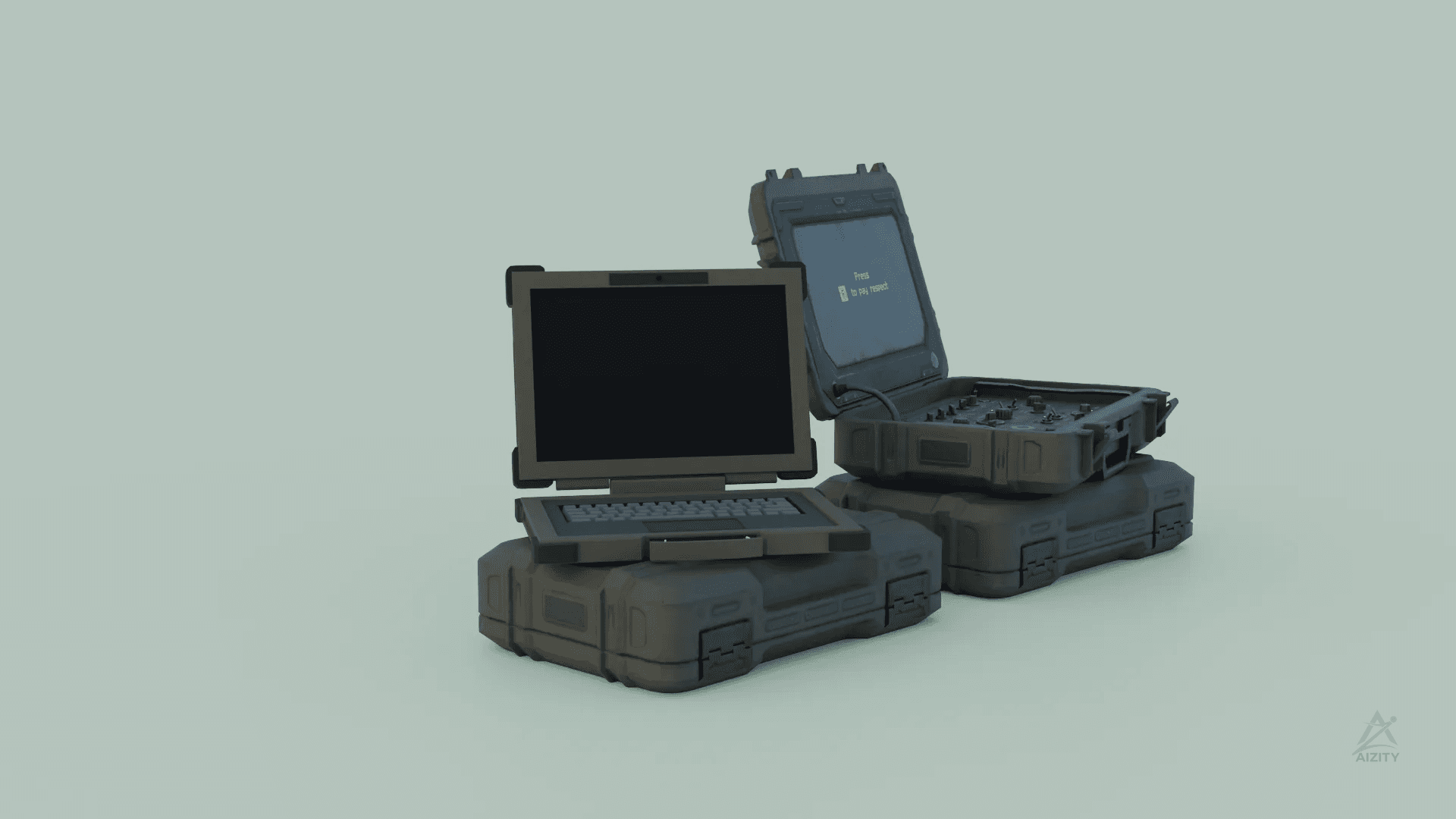Military Tactical Case 3D Model