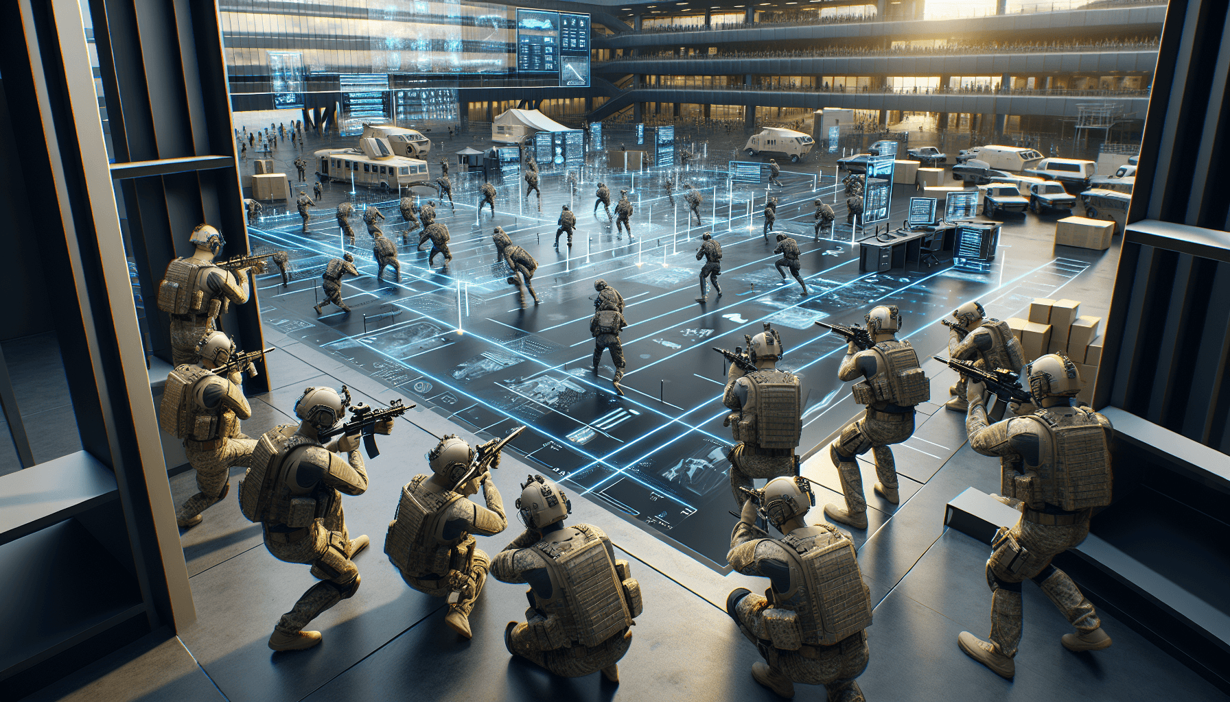 Tactical Training Simulations: The Role of 3D Animation