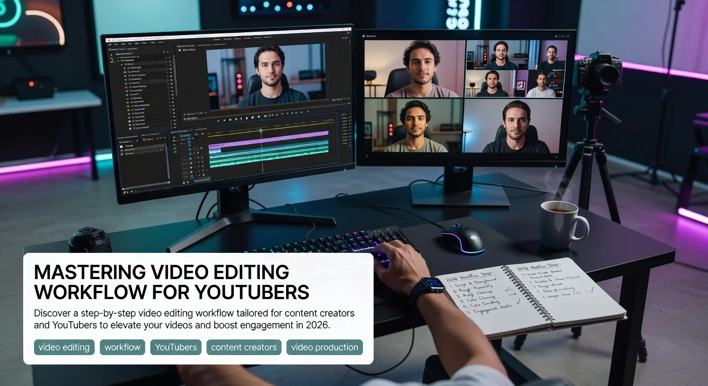 Mastering Video Editing Workflow for Youtubers