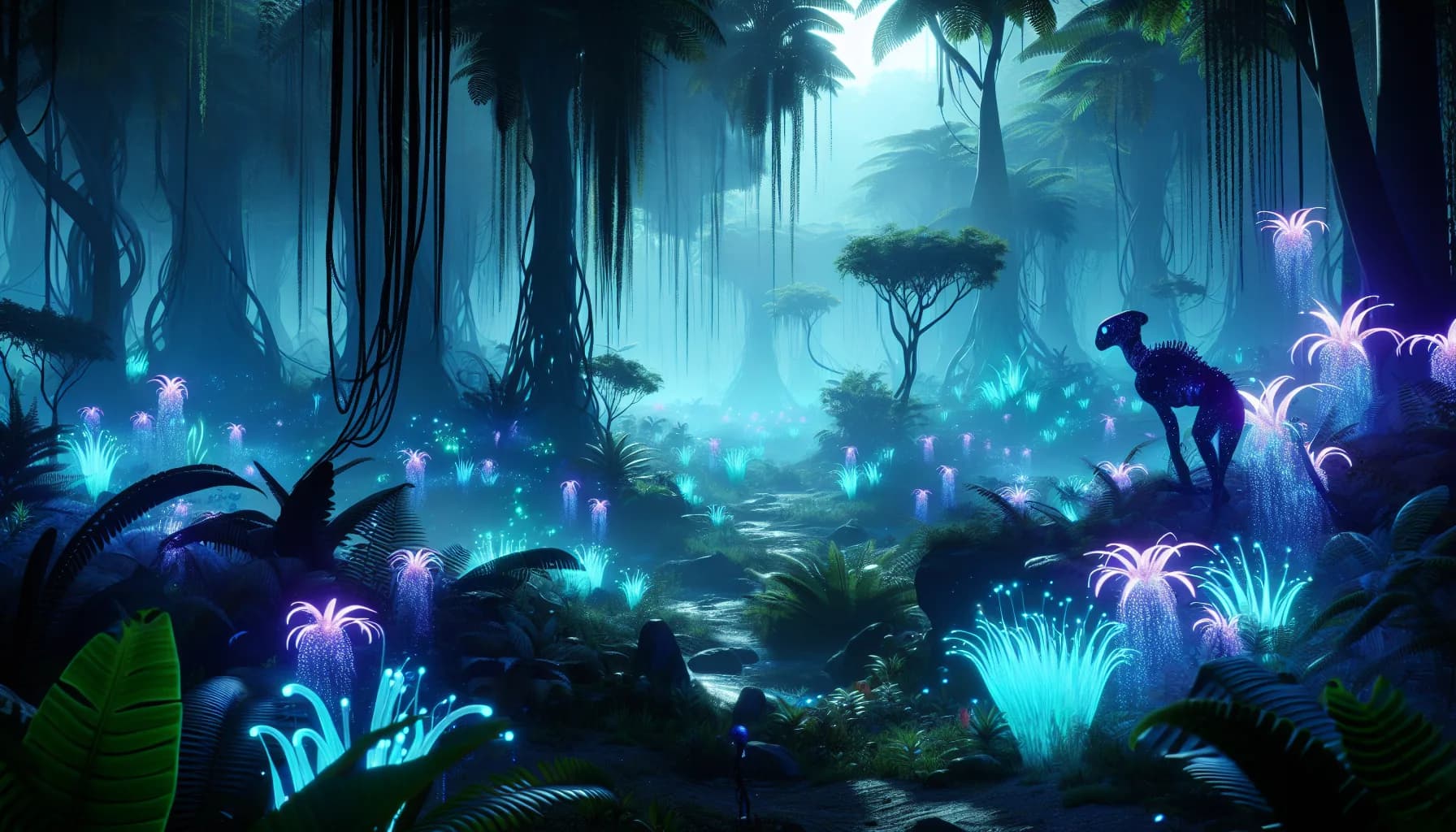 Exotic Alien Forest